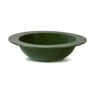 Sagaform Coffee&More djup tallrik Ø22 cm Grön