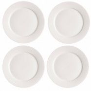 Scandi Living Kalk tallrik 28 cm 4-pack vit