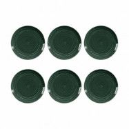 Seltmann Weiden Terra tallrik Ø22,7 cm 6-pack Moss Green