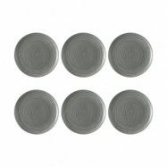 Seltmann Weiden Terra tallrik Ø22,7 cm 6-pack Pearl Grey