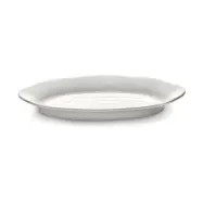 Serax Silhouette oval djup tallrik S 10x18,5 cm White