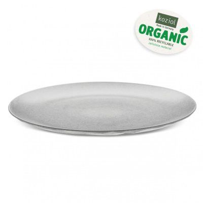 Tallrik CLUB Koziol Organic Grå 4-pack