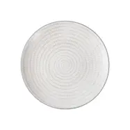 Tallrik Positano prick beige