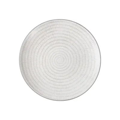 Tallrik Positano prick beige