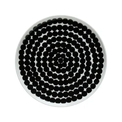 Tallrik 20cm Räsym. Stor prick