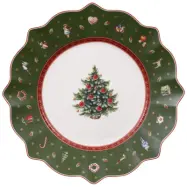 Villeroy&Boch Toy's Delight tallrik Ø24,4 cm Vit-grön