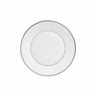 Wedgwood Platinum tallrik vit Ø 18 cm