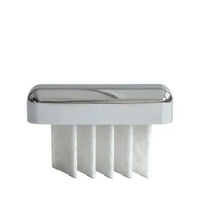 101 COPENHAGEN - Beetle Portable Bordslampa Nature White/Chrome