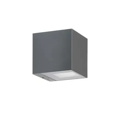 Antidark - Arca W100 LED Utomhusvägglampa Up/Down Grå