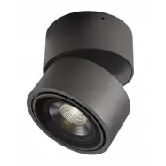 ANTIDARK - Easy W100 LED-takspotlight, 1 lampa, svart, IP54
