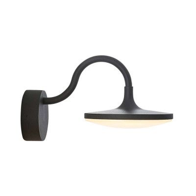 Arcchio - Fineria Utomhus Vägglampa Dark Grey