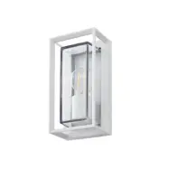 Arcchio - Ismera utomhusvägglampa IP65 vit glas E27