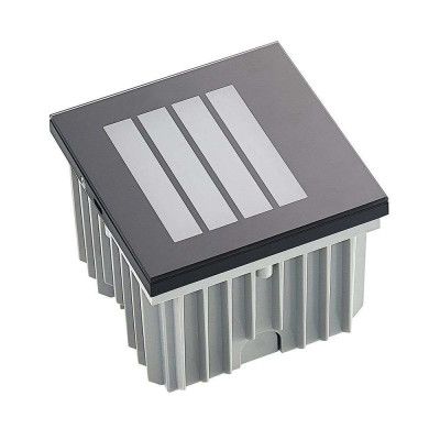 Arcchio - Yariki LED Inbyggdsvägglampa Black