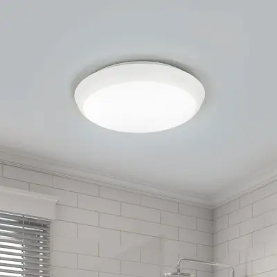 Augustin Round Plafond Ø20 White Arcchio - Badrum - Modern - Plast - Rund