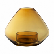AYTM Uno lykta-vas 21 cm Amber