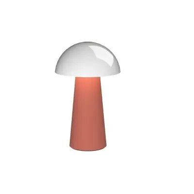 Bärbar LED-lampa Bello Terracotta