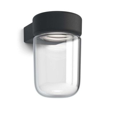 Belid - Moon Utomhus Vägglampa Black