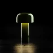 Bellhop LED-bordslampa med batteri, grön, 21 cm, dimbar, IP54 – FLOS - Vardagsrum - Design - Plast - Rund