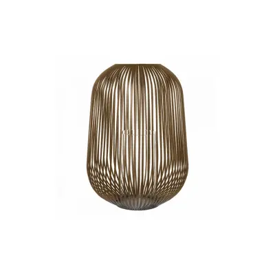 Blomus - Lito Lykta incl.Inner Glass Cylinder L Rusty