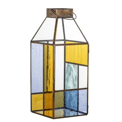 BLOOMINGVILLE Drew Lantern, Koppar, Glas