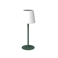 Bordslampa Arc Solcell USB Nordic green