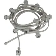 Bright light string 10, grå 7m