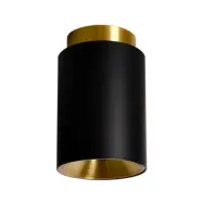 Tobo C85 taklampa, svart, stål, GU10 - DCW - Vardagsrum - Design - Metall - Med en ljuskälla