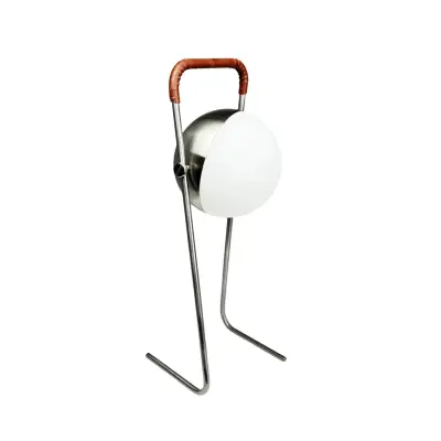 Dyberg Larsen - Mova LED-bordslampa, brun, IP44