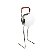 Dyberg Larsen - Mova LED-bordslampa med batteri, bordeaux, IP44