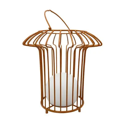 Dyberg Larsen - Basket Outdoor Lantern Terracotta