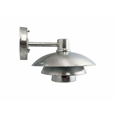 Dyberg Larsen - Morph Utomhus Vägglampa Ø24 GalvanizedDybergLarsen