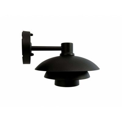 Dyberg Larsen - Morph Utomhus Vägglampa Ø24 SvartDybergLarsen