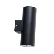 Dyberg Larsen - Stege Utomhus Vägglampa Up/Down Matt Svart