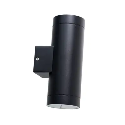 Dyberg Larsen - Stege Utomhus Vägglampa Up/Down Matt SvartDybergLarsen