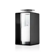 Eva Solo - GLOW ljuslykta, höjd 24 cm, svart, metall/glas –