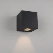 Fasadbelysning Cube I Antracit 3000K