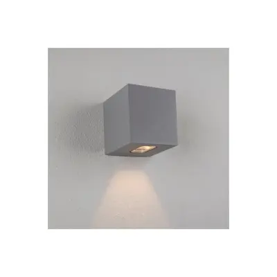 Fasadbelysning Cube I Grå 3000K