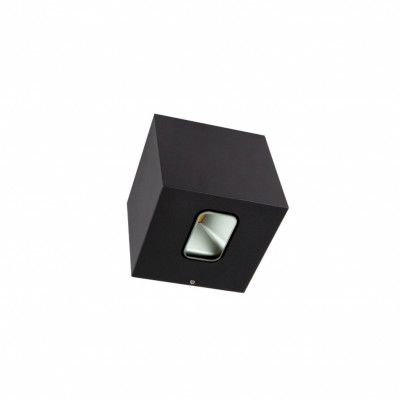 Fasadbelysning Cube II Antracit 3000K