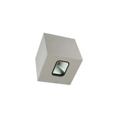 Fasadbelysning Cube II Grå 3000K