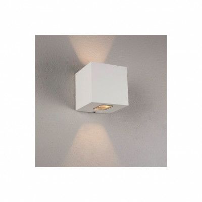 Fasadbelysning Cube II Vit 3000K