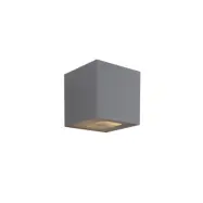 Fasadbelysning Cube XL II Grå 3000K
