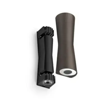 FLOS - Clessidra 40°+40° Utomhus Vägglampa Mörk Brun