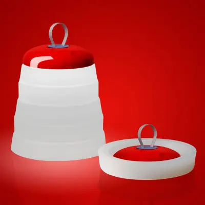 Foscarini - CRI CRI Portable Bordslampa IP67 Röd