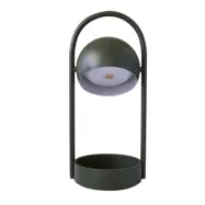 FRANDSEN - Ball Portable LED-batteridriven bordslampa, olivgrön