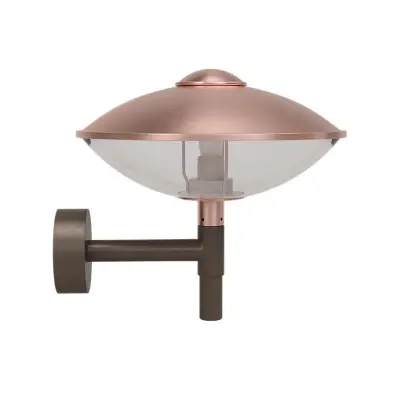 FRITZ HANSEN - HL410 Utomhus Vägglampa Copper/Clear