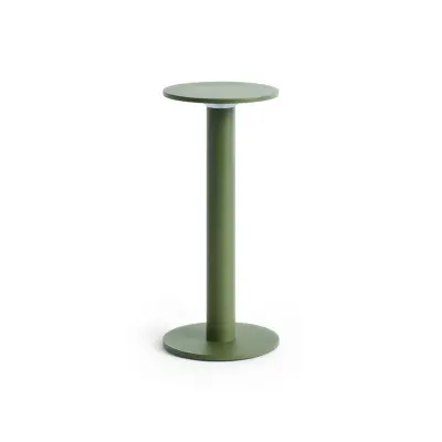 HAY - HOST PORTABLE LED-batteridriven bordslampa, olivgrön 22 cm IP44