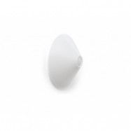 HAY - Ono Flush Mount Vägg-/Plafond Ø350 IP44 Vit Opal