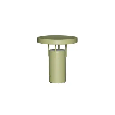Hübsch - BringMe Mini LED-batteridriven bordslampa, grön, höjd 20 cm