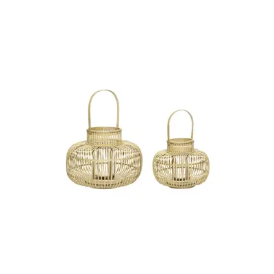 Hübsch - Desert Lanterns 2 pcs. Nature