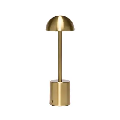 Hübsch - Taten LED-bordslampa i mässingsfärg, höjd 30 cm –